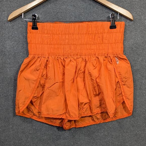 Free People Movement Shorts Women Medium Pull On The Way Home High Rise Lined FP - Picture 1 of 14